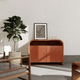 Vintage-Sideboard / Nussbaum / mit Regal / mit Schubladen