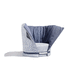 Leder-Hundebett / Stoff / blau / beige