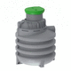 Regenwasserretentionstank / unterirdisch / PE