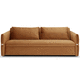 Bettsofa / modern / Holz / mit Armlehnen