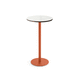 moderner Bistrotisch / Metall / Gestell aus Metall / rund