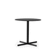 moderner Bistrotisch / Metall / Gestell aus Metall / rund