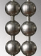 einfarbiger Vorhang / Metall / Aluminium / Edelstahl