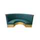 moderne Polsterbank / Laminat / Synthetikstoff / Leder