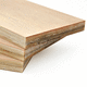 Fassadenverkleidung aus Lamellen / Holz / vertikal / horizontal