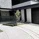 Stabzaun / Glasplatten / Platten / Platten