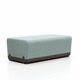 modulare Polsterbank / modern / Stoff / Holz