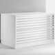 moderne Kommode / Stahl / nicht angegeben / für Büro
