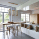 Kronleuchter / skandinavisches Design / Eiche / Baumwolle / Holz