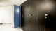 WC-Trennwand / Edelstahl / Edelstahl / Laminat