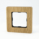 Holzrahmen / lackiertes Holz / Eiche