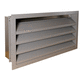 Aluminium-Lüftungsgitter / anodisiertes Aluminium / extrudiertes Aluminium / rechteckig