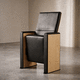 Design-Auditoriumsessel / Leder / Polyurethanschaum / galvanisiertem Stahl