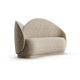 modernes Sofa / für den Innenbereich / Stoff / Polyurethan