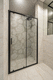Glasscheibe mit Sandstrahlung / Struktur / Ornament / transparent