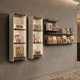 wandmontiertes Regalsystem / modern / modern / minimalistisches Design