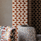Möbelstoff / für Vorhänge / Wand / geometrisches Muster