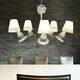 Kronleuchter / originelles Design / Stahl / aus PC / LED