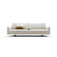 modernes Sofa / Metall / Stahl / Stoff