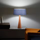 Tischlampe / Stoff / Beton / modern