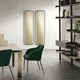 wandmontierter Spiegel / modern / rechteckig / oval