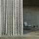 Vorhangstoff / Naturmotiv / Wolle / Polyester