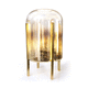 Tischlampe / Messing / Glas / modern