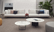 Modulsofa / modern / Stoff / mit abnehmbarem Bezug