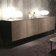 modernes Sideboard / Glas / Beton / Laminat