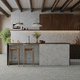 Porzellanfliesen / Terrazzo / Struktur / in Steinoptik
