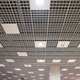 Abgehängte Decke / Aluminium / Fliese / für Büro / für Konferenzraum