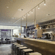 LED-Schienenleuchte / rund / Aluminium / Glas