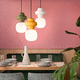 Hängelampe / Keramik / modern / mit Kabel