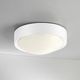 moderne Deckenleuchte / rund / Metall / Acryl