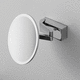 wandmontierter Spiegel / modern / rund / Edelstahl