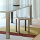 moderner Teppich / geometrisches Muster / rechteckig / Büschel