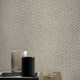moderne Tapete / Naturfaser / Motiv / Stoffoptik