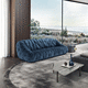 Modulsofa / modern / Stoff / Leder