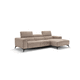 Modulsofa / modern / Stoff / Leder