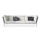 Modulsofa / modern / für Außenbereich / Stoff