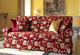 Bettsofa / klassisch / Baumwolle / mehrfarbig