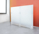 bodenstehende Bürotrennwand / Acryl / modulierbar / Design