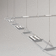 LED-Schienenleuchte / rechteckig / Aluminium / für Gewerbegebrauch