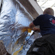 Klebeband mit hoher Reflektivität / Aluminium / Aluminium / für Feuchträume