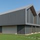 Hinterlüftete Fassade / Titanzink / Folie / glatt