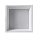 Wandeinbauleuchte / LED / quadratisch / IP54