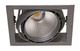 Strahler für Deckeneinbau / LED / quadratisch / Metall
