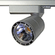 LED-Schienenleuchte / rund / Metall / für Gewerbegebrauch