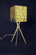 Tischlampe / Aluminium / Edelstahl / lackierter Stahl