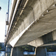 Stahlbrücke / Spannbeton / Balken / bogenförmig